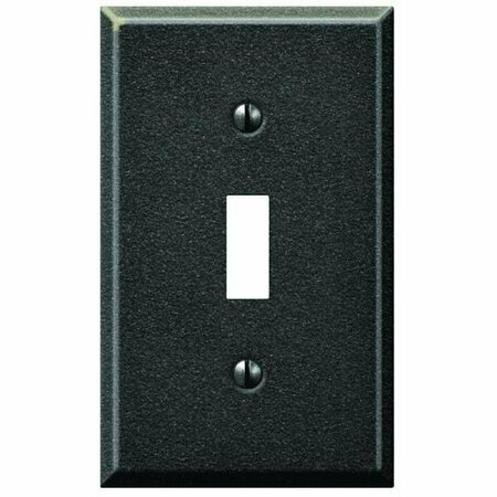 JACKSON Textured Antique Pewter Steel Switch Wall Plate 9TAP101